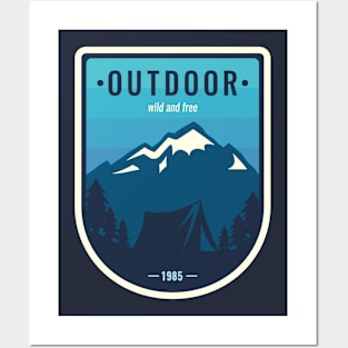 outdoor by trumpkins design Posters and Art